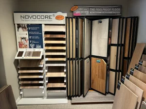 vynil flooring in soleil floor showroom