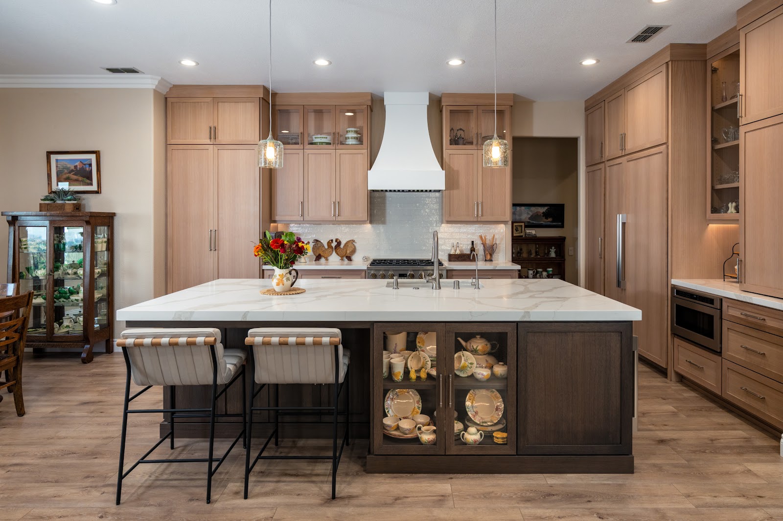 Full kitchen remodel by Soleil Floors in Round Rock