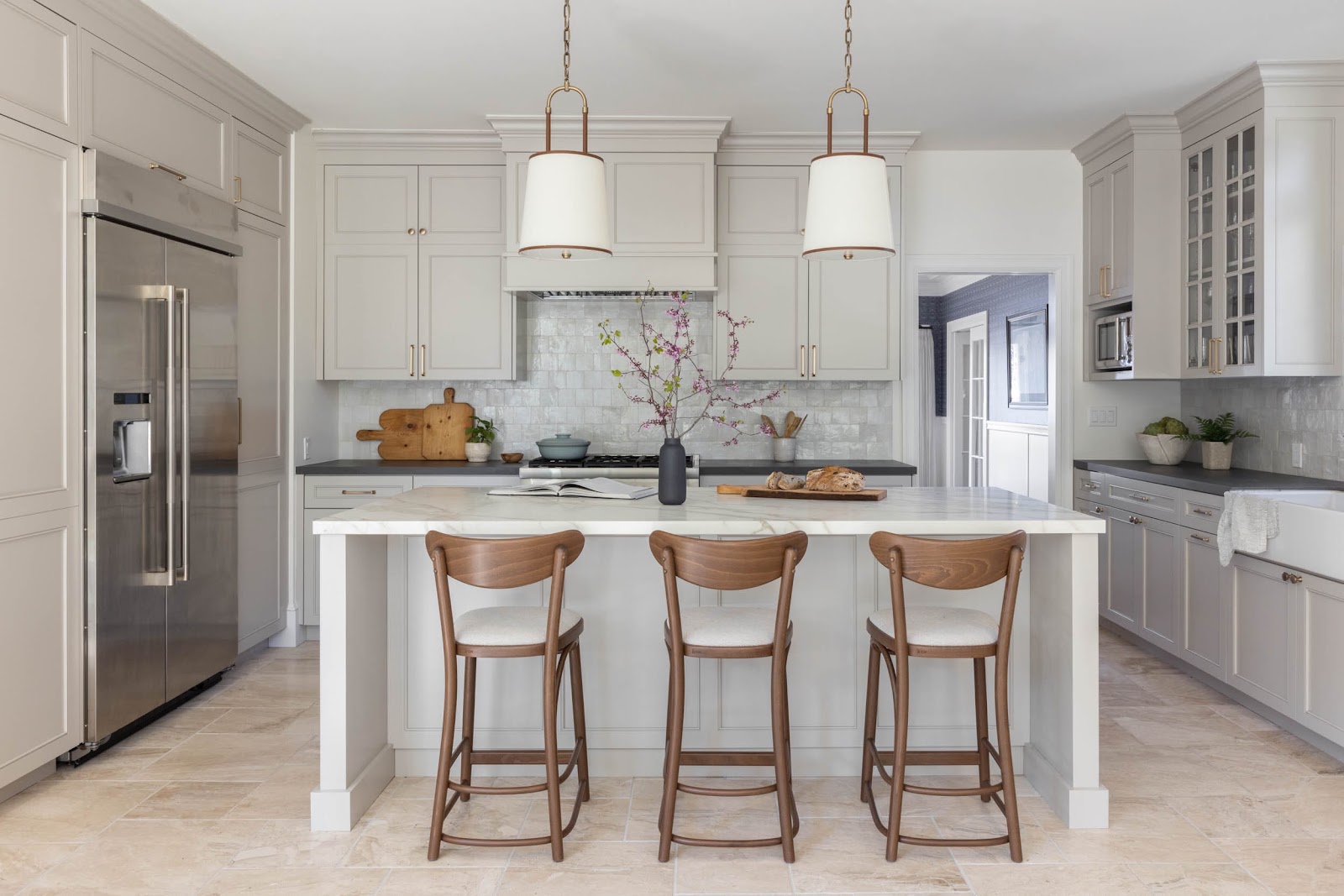 Kitchen remodel detail by Soleil Floors